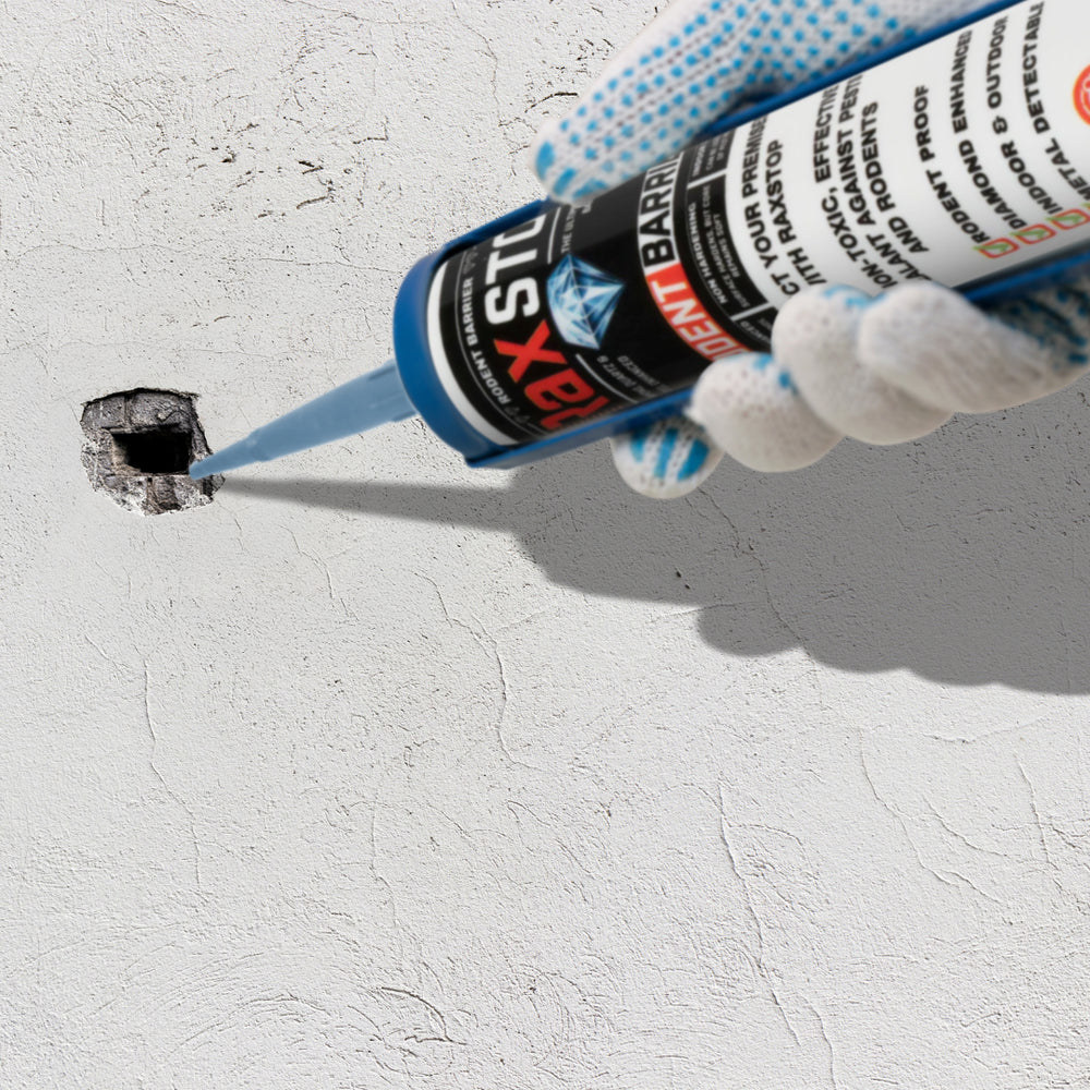 Raxstop sealant being applied to a joint